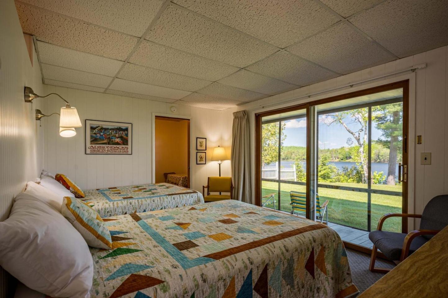 Sandy Point Motel Long Lake Kültér fotó